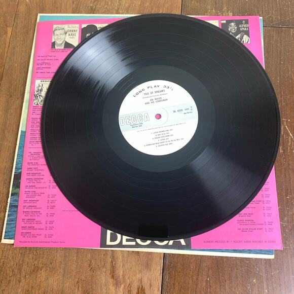 Joe Maize & His Cordsmen Isle of Dreams Hawaii Instrumental 1965 Decca Records - Picture 5 of 5